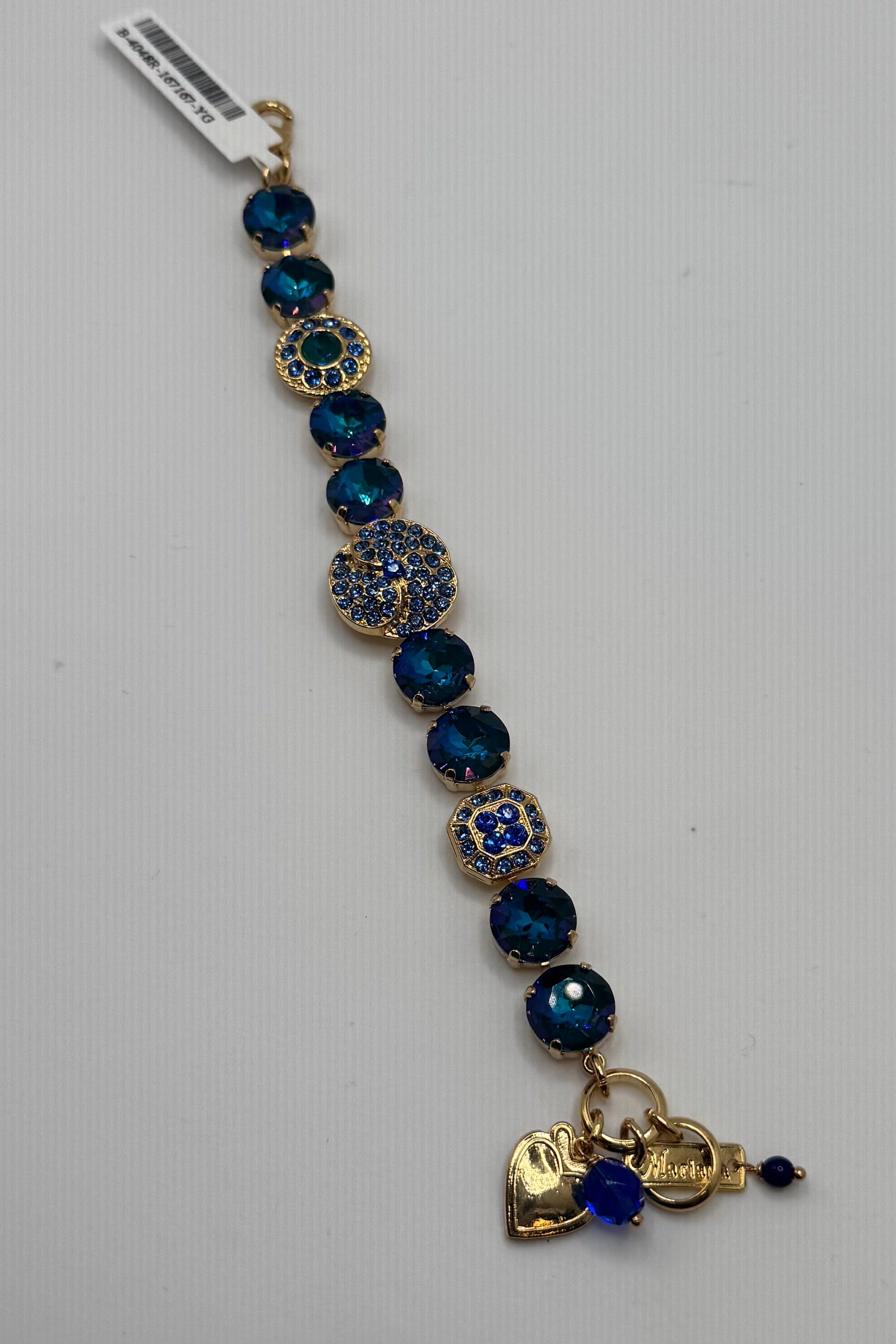 Large Rivoli Bracelet in "Capri Blue" BETTERBRANDJEWELRY Mariana