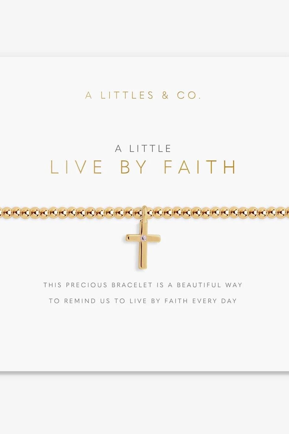 Live By Faith Bracelet JEWELRY A LITTLES & CO