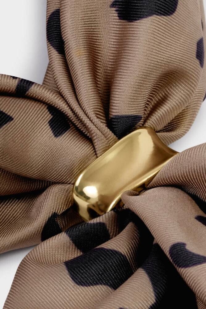 Leopard Satin Multiway Bag Scarf SCARF/HAT/WINTERGOODS KATIE LOXTON