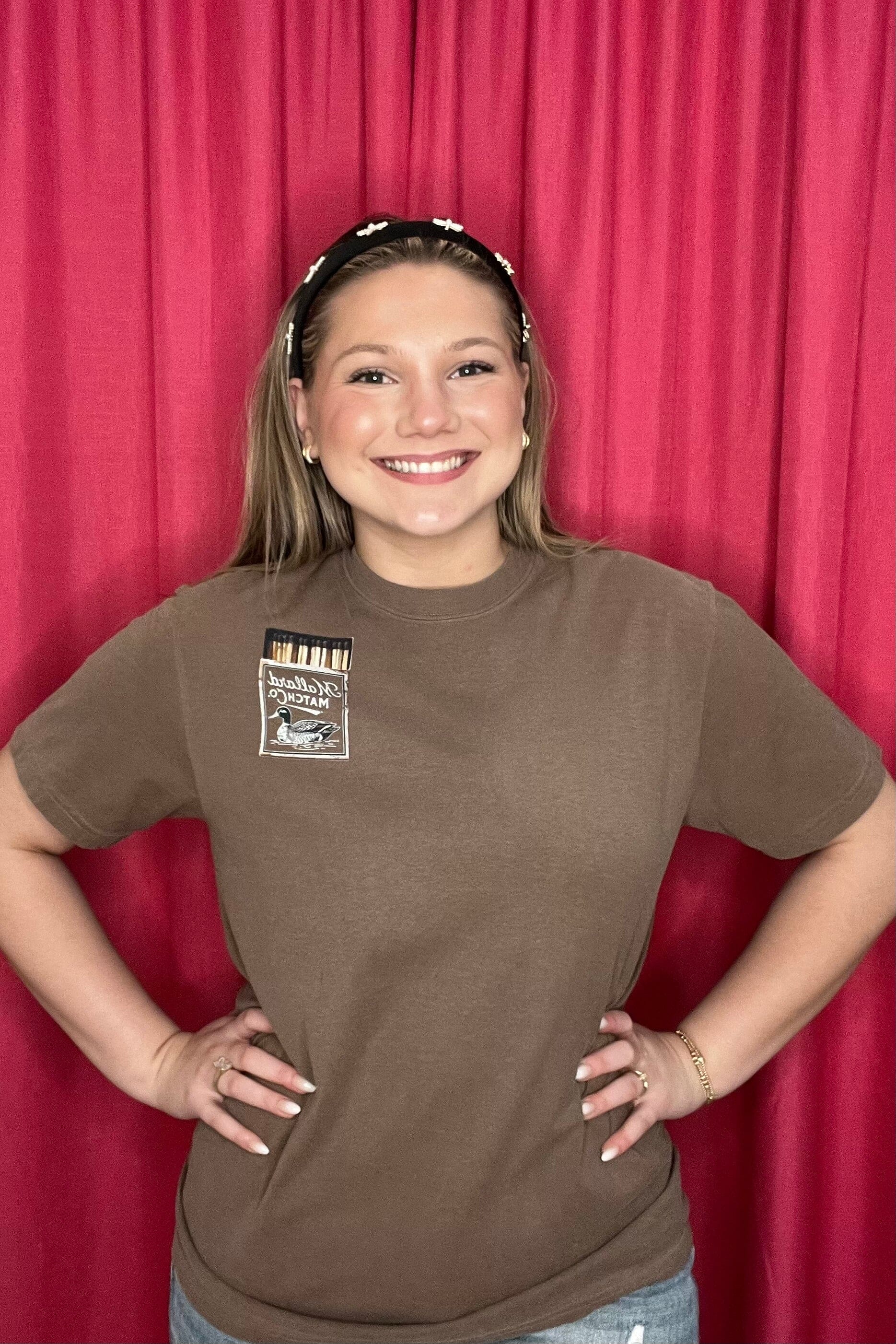 Mallard Match Comfort Colors T-Shirt MISSY BASIC KNIT SUGAR STITCH