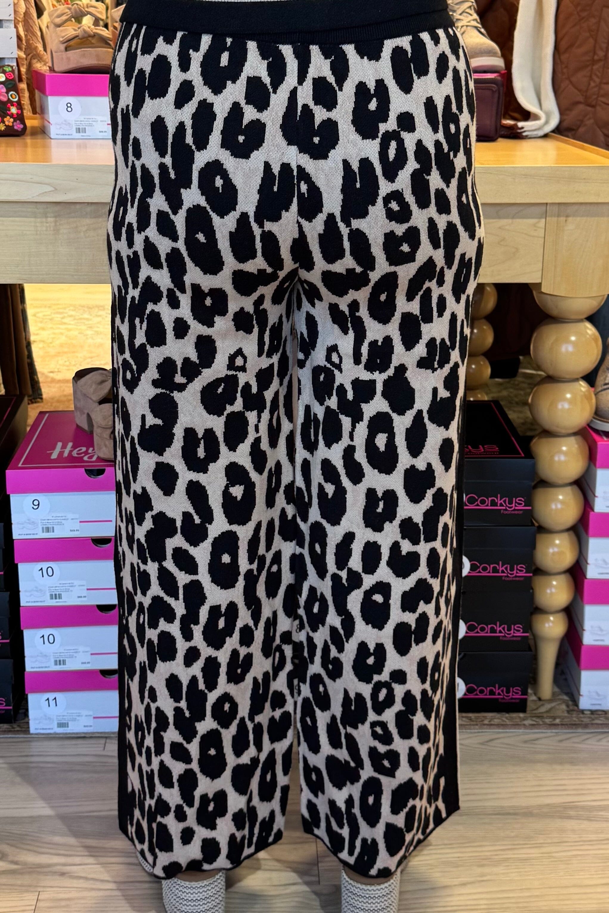 Animal Print Pull On Pant BOTTOMS ENTRO
