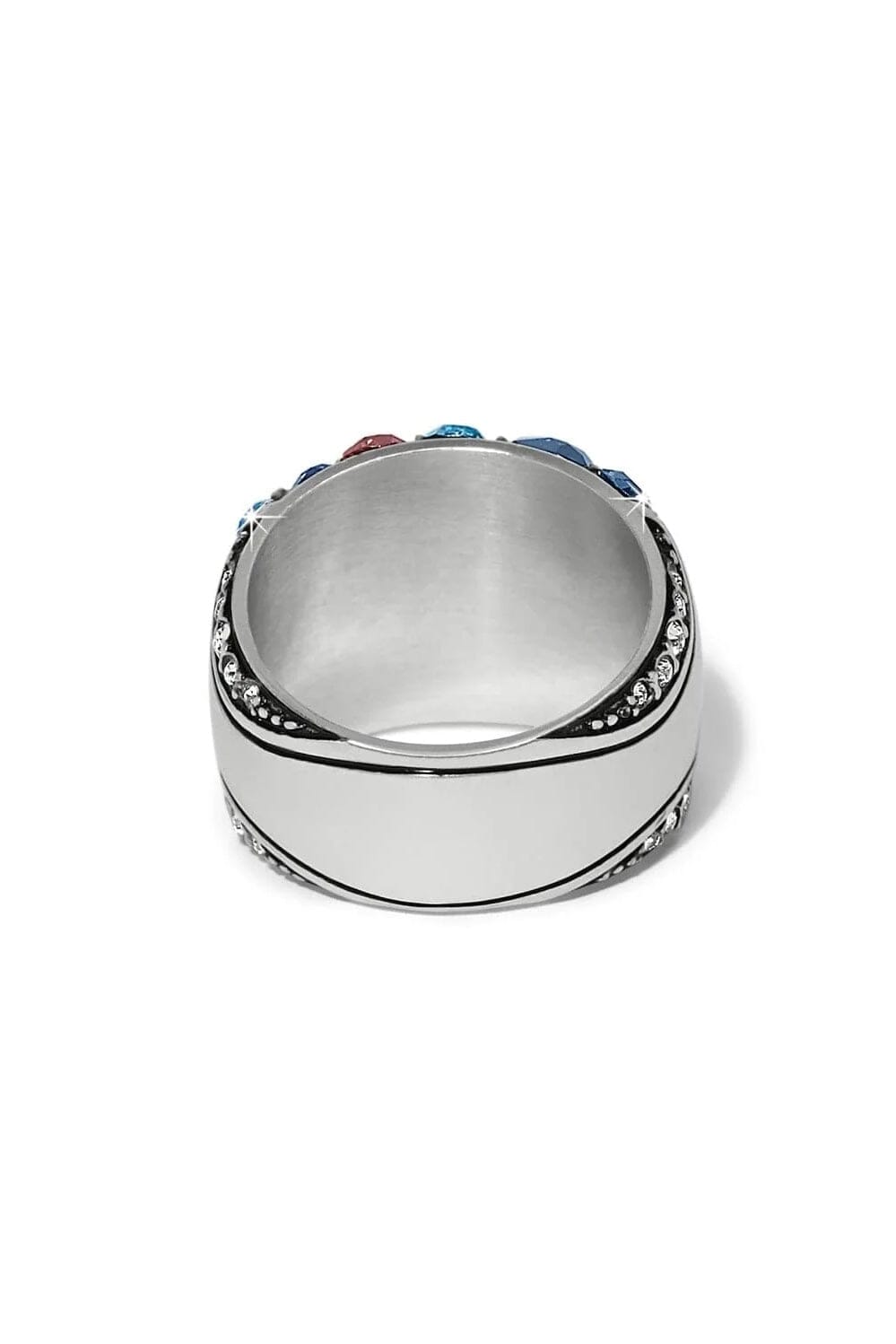 Trust Your Journey Ring Silver-Blues BRING Brighton Collectables