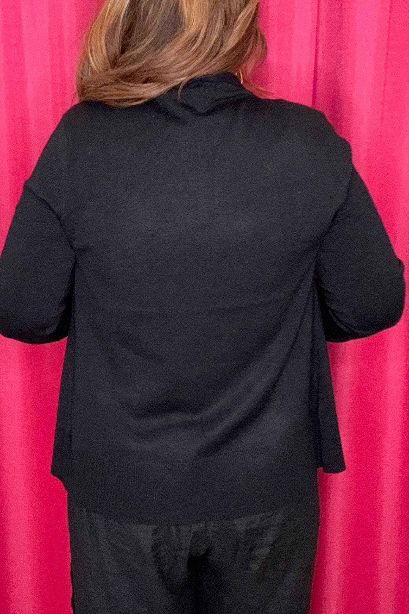 Long Sleeve Cardigan w/Button Sleeve Detail OUTFIT COMPLETER SOUTHERN LADY