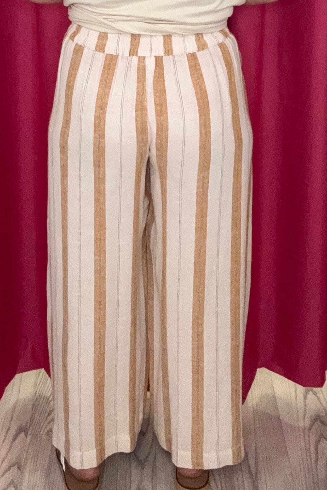 Pull On Flowy WIde Pant w/Pockets BOTTOMS TRIBAL