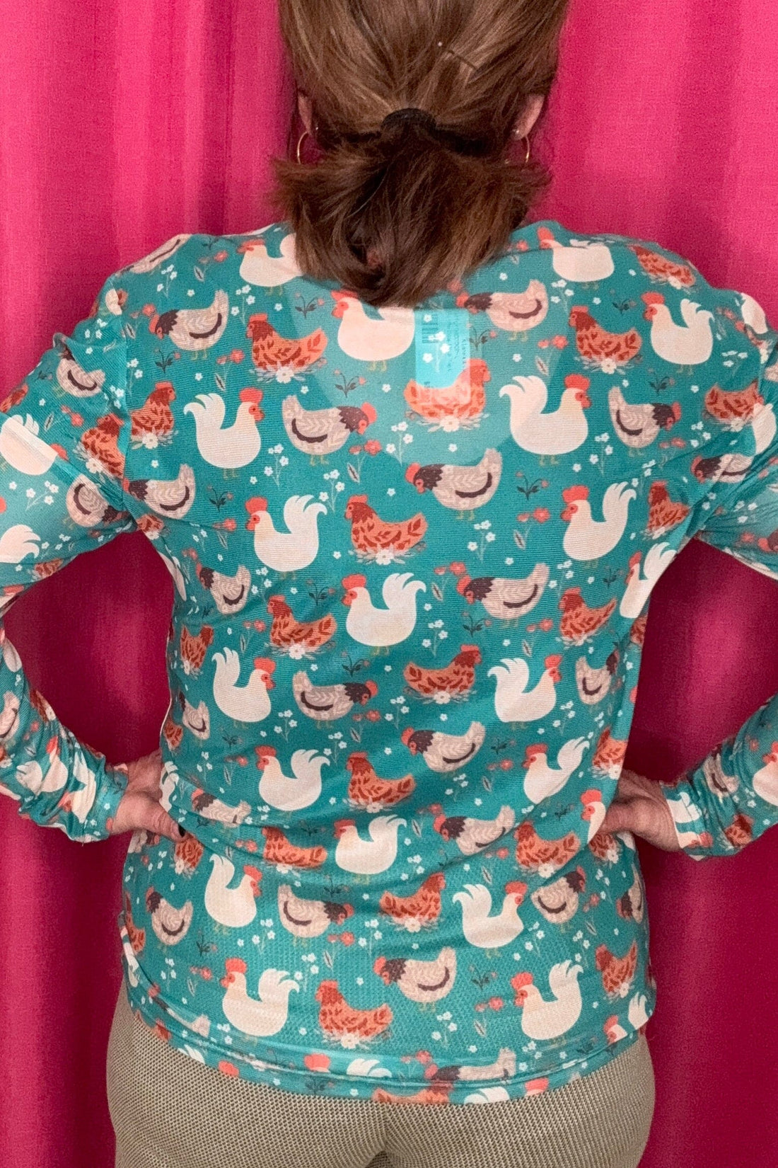 Fly The Coop Mesh Top MISSY BASIC KNIT STERLINGKREEK