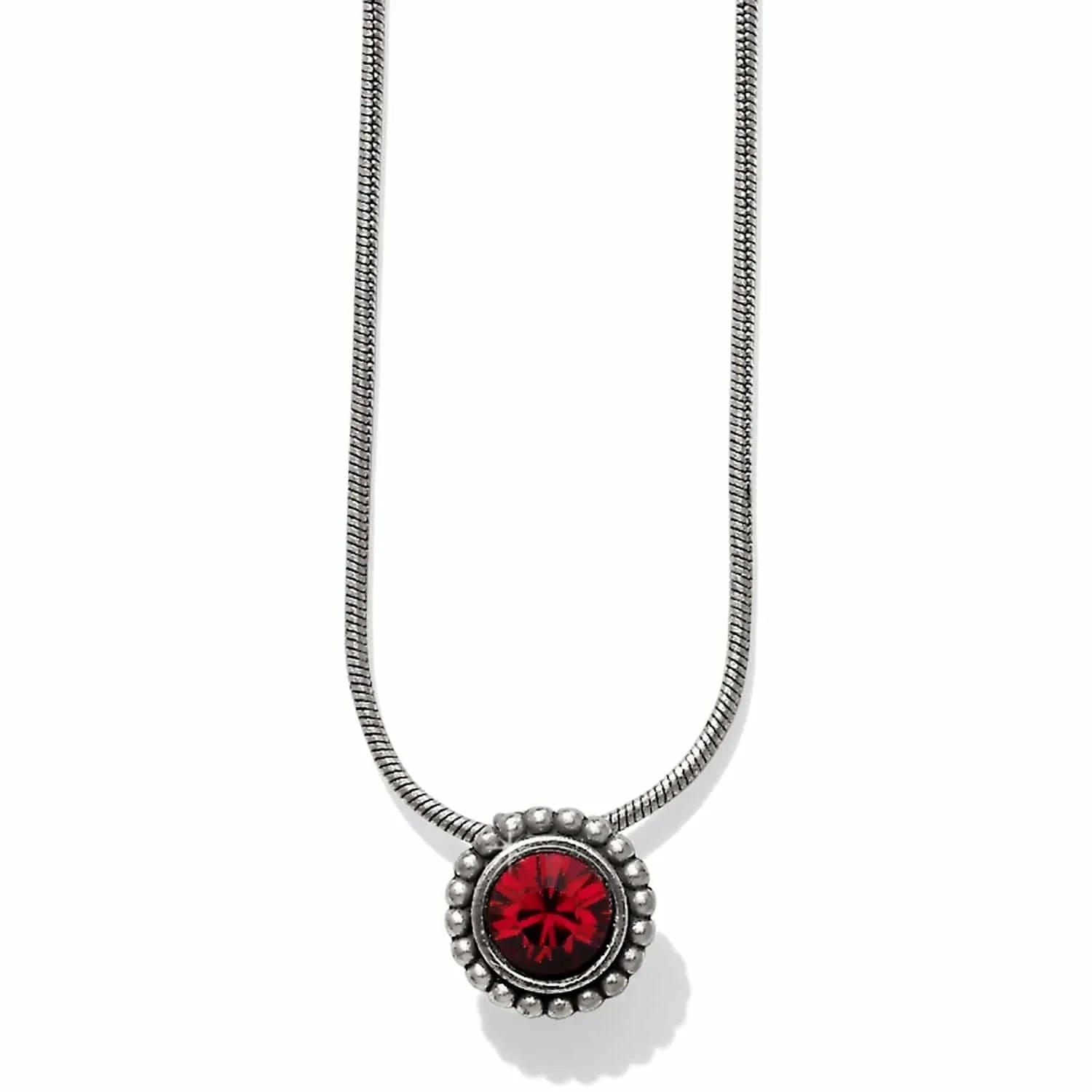 Twinkle Necklace Garnet January BJEWELRY Brighton Collectables