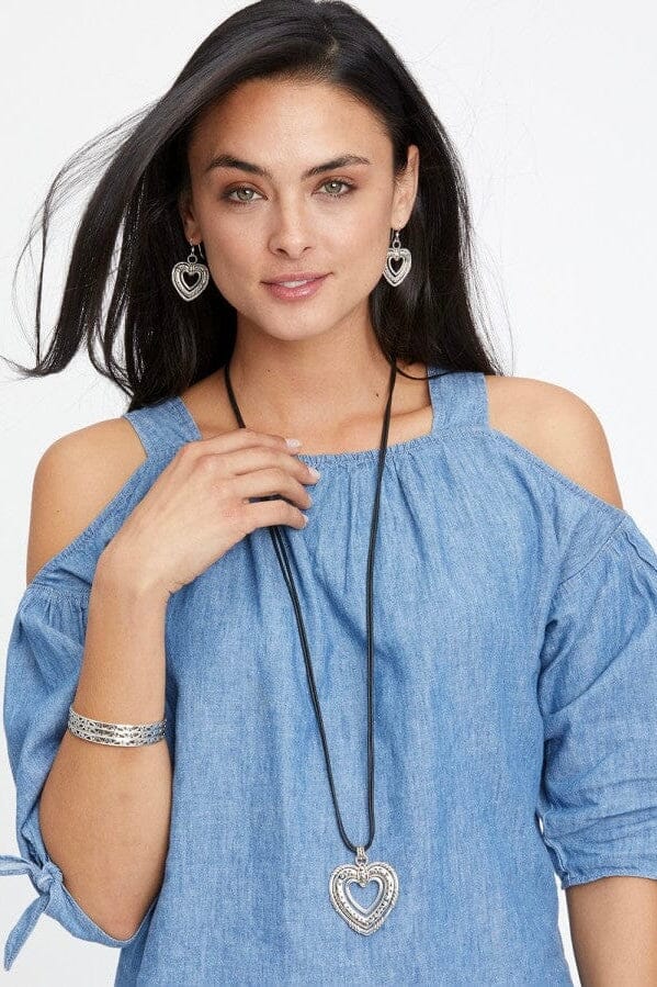 Contempo Silver Slim Bangle BJEWELRY Brighton Collectables