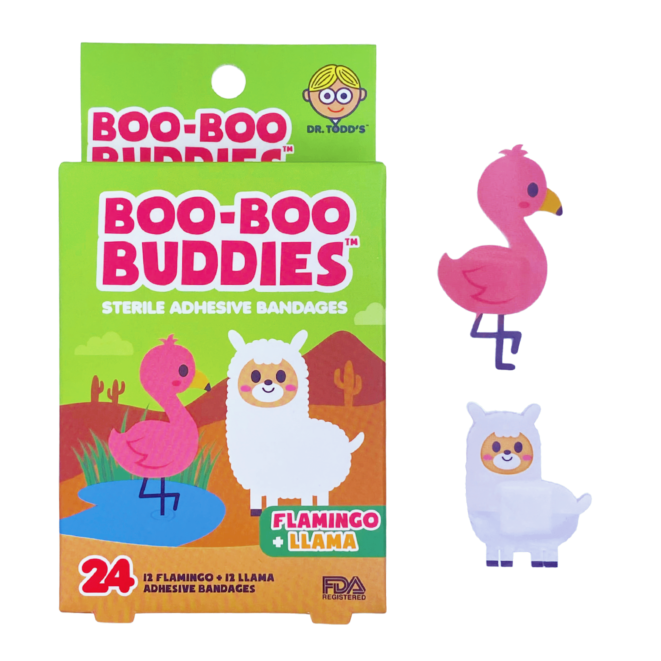 Boo Boo Buddies GIFT/OTHER BOOBOOBUDDIES FLAMINGO/LLAMA