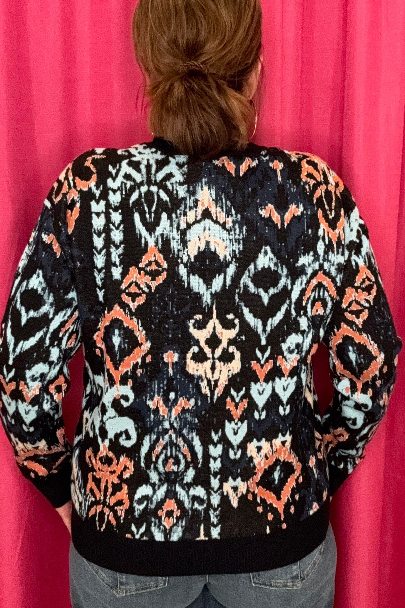 Long Sleeve Crew Neck Dropped Shoulder Top MISSY TOP SPECIAL LIVERPOOL