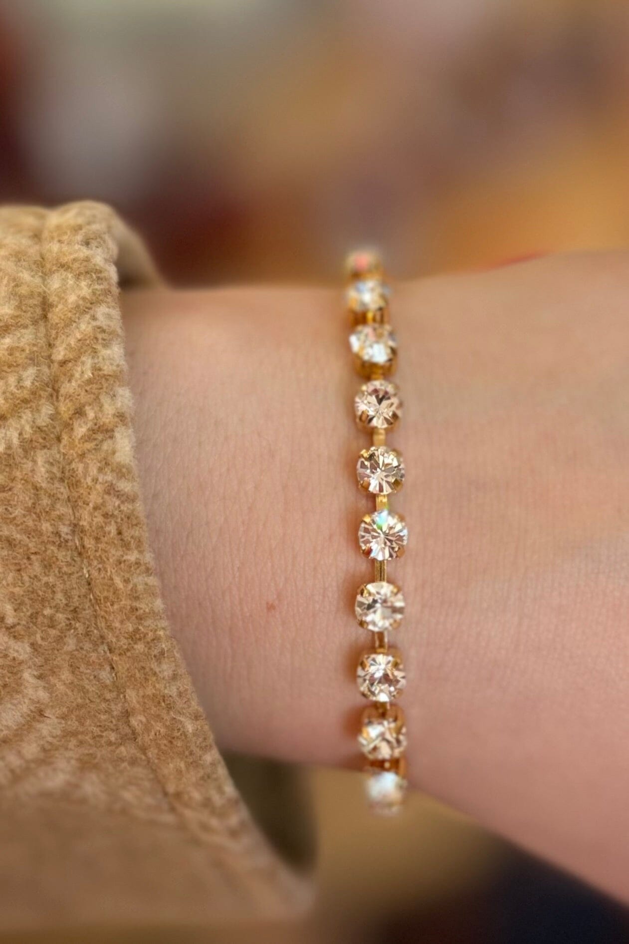 Petite Everyday Bracelet in "On A Clear Day" Yellow Gold BETTERBRANDJEWELRY Mariana