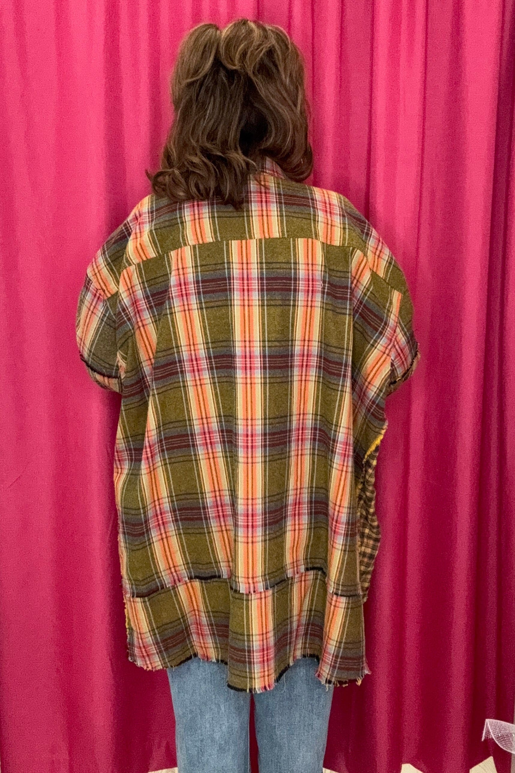 Long Sleeve Plaid Button Down OUTFIT COMPLETER EASEL