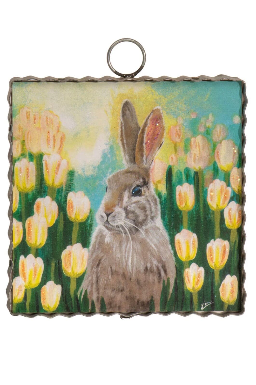 Kross Bunny in Tulips GIFT/OTHER ROUNDTOP