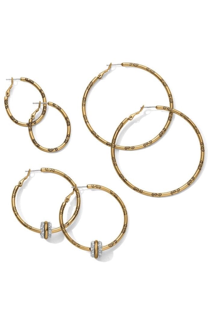 Grande Gold Hoop Earring BJEWELRY Brighton Collectables