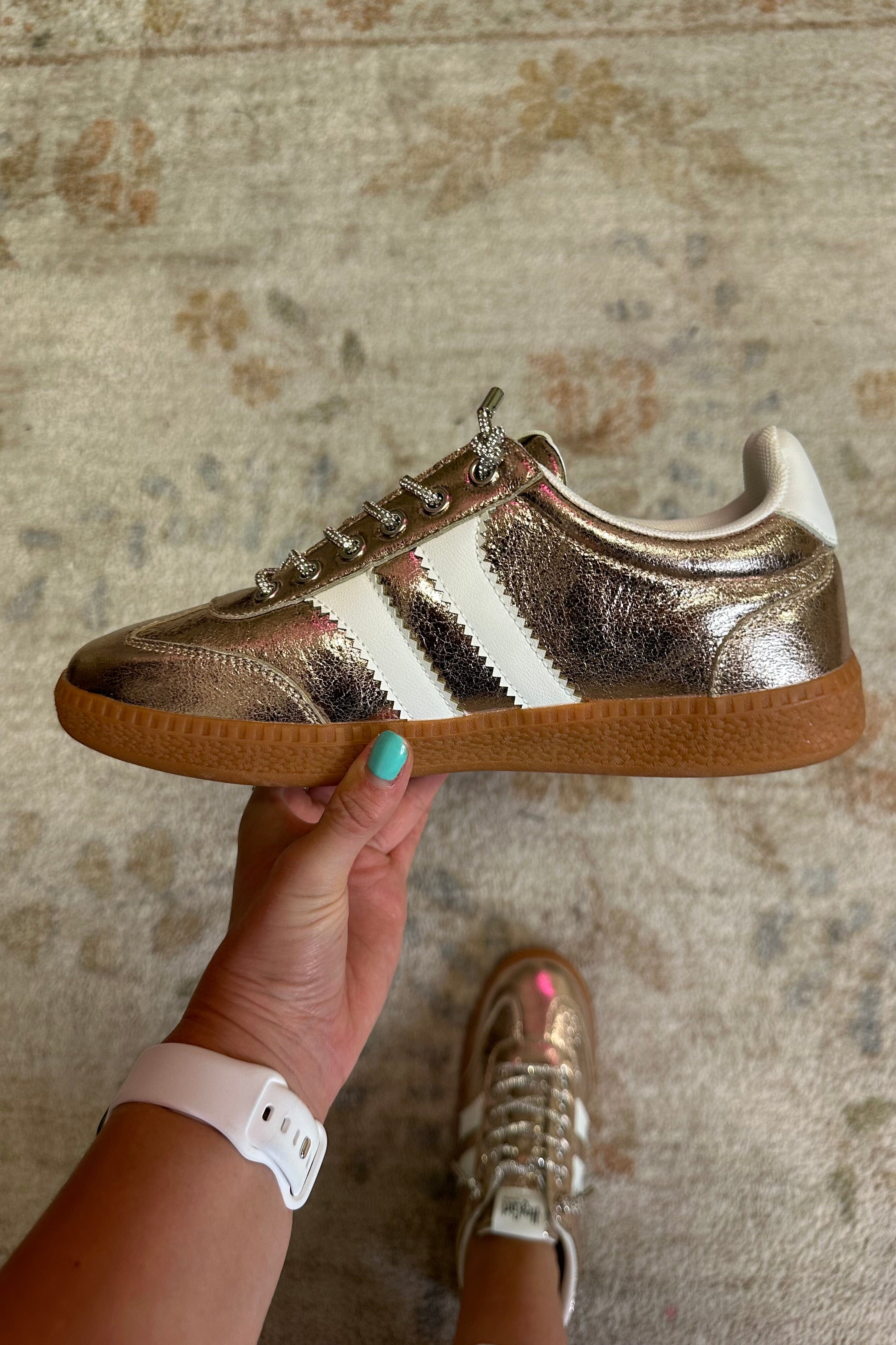 Head Up Shoe - Gold SHOES CORKYS