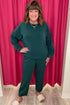 Long Sleeve Drop Shoulder V-Neck Sweater MISSY TOP SPECIAL LIVERPOOL
