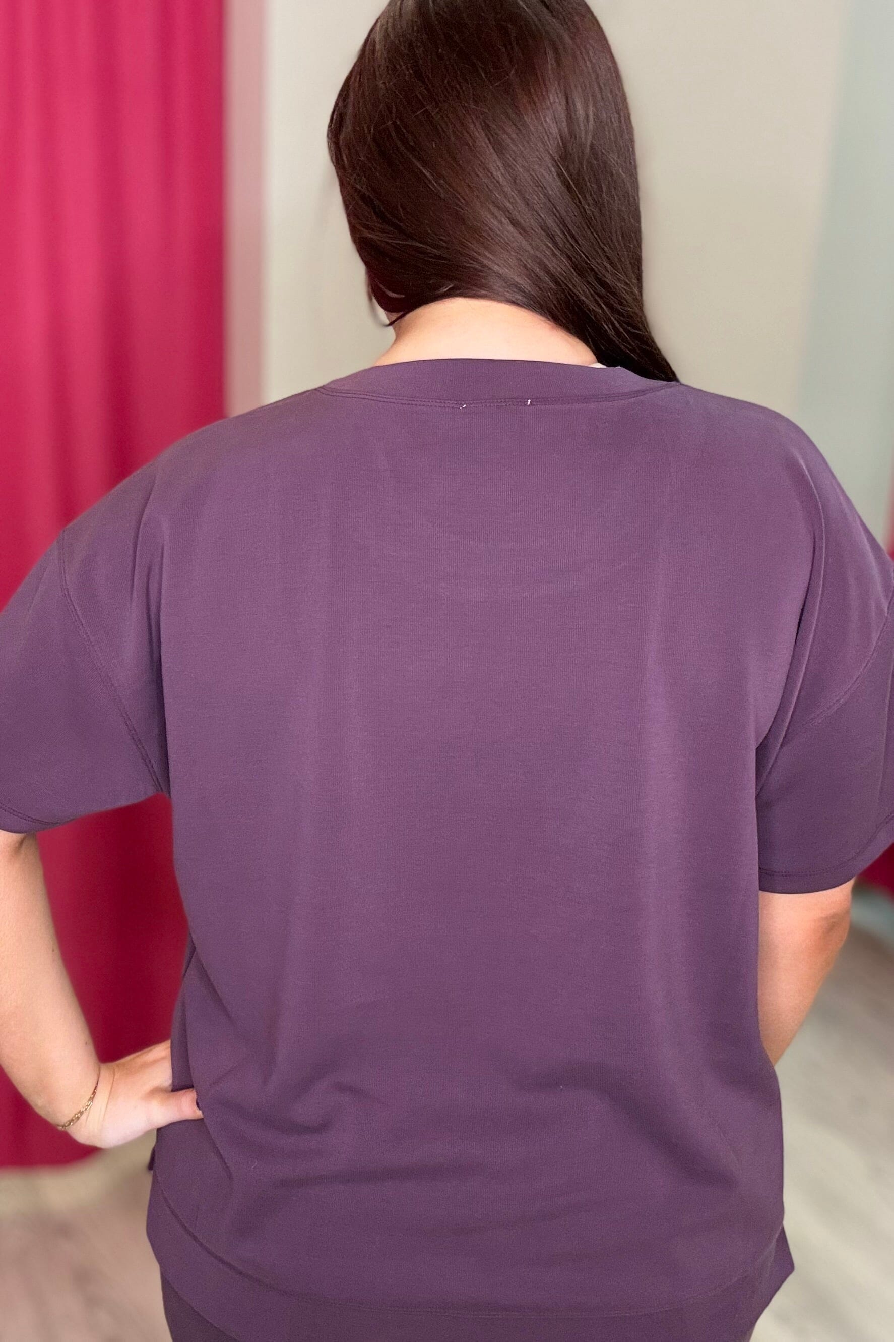 Sofie Buttery Soft Short Sleeve Tee JRTOP CASUAL TOP YELETE