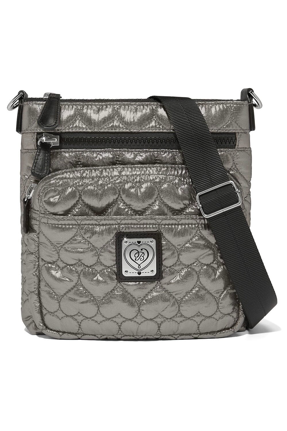 Pewter Kallista Messenger Bag BHANDBAGS Brighton Collectables