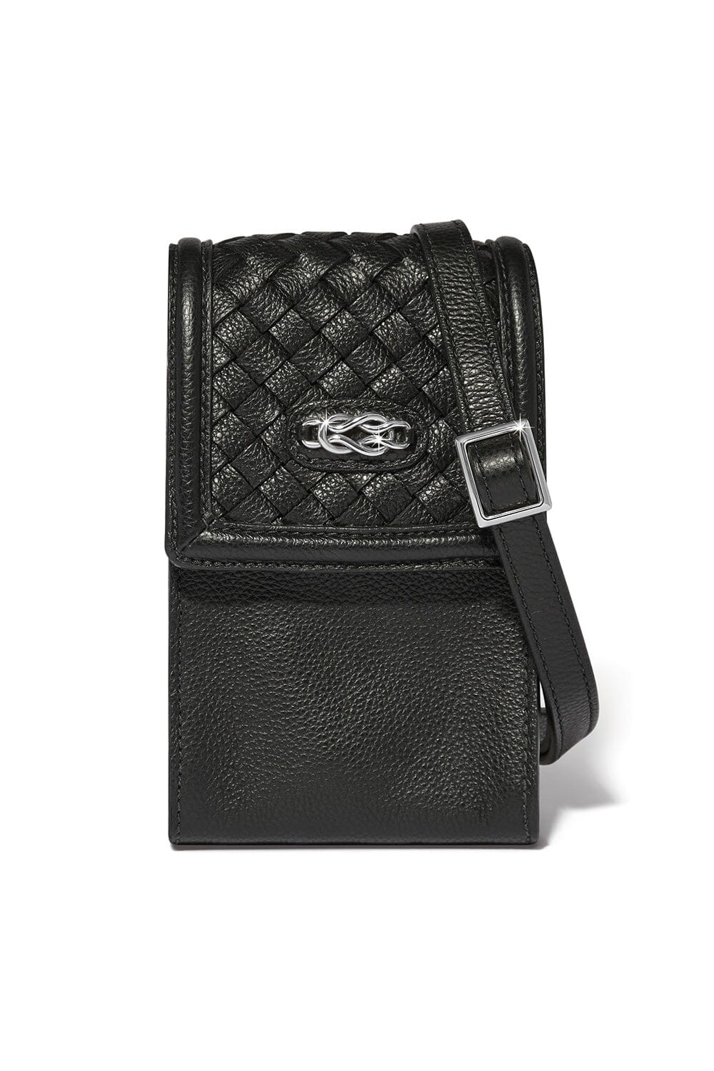 Black Interlok Braid Phone Organizer BHANDBAGS Brighton Collectables