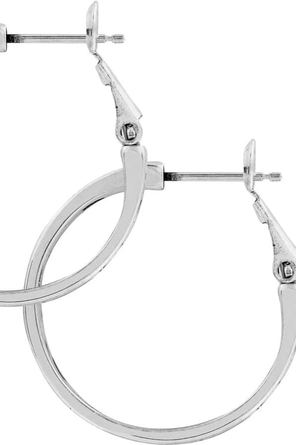 Small Silver Contempo Hoop Earrings BJEWELRY Brighton Collectables