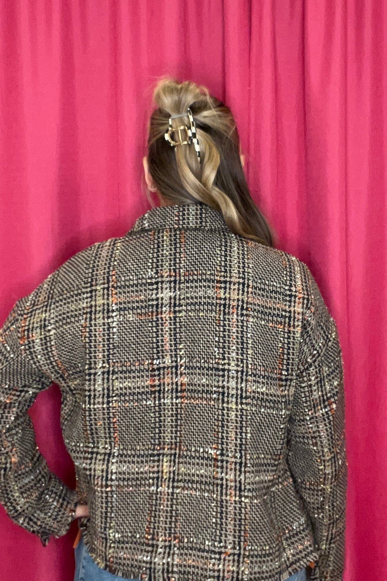 Lined Drop Shoulder Jacket OUTFIT COMPLETER TRIBAL