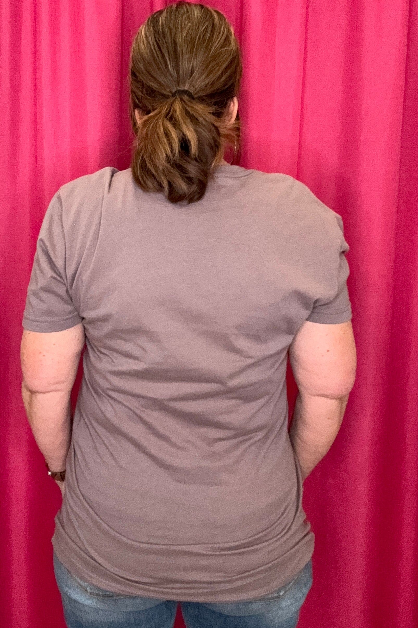 Floral Cross T-Shirt MISSY BASIC KNIT REBELROSE/ATTITUDETEES