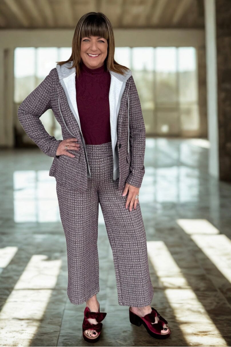 Boyfriend Blazer w/Removeable Hood OUTFIT COMPLETER LIVERPOOL