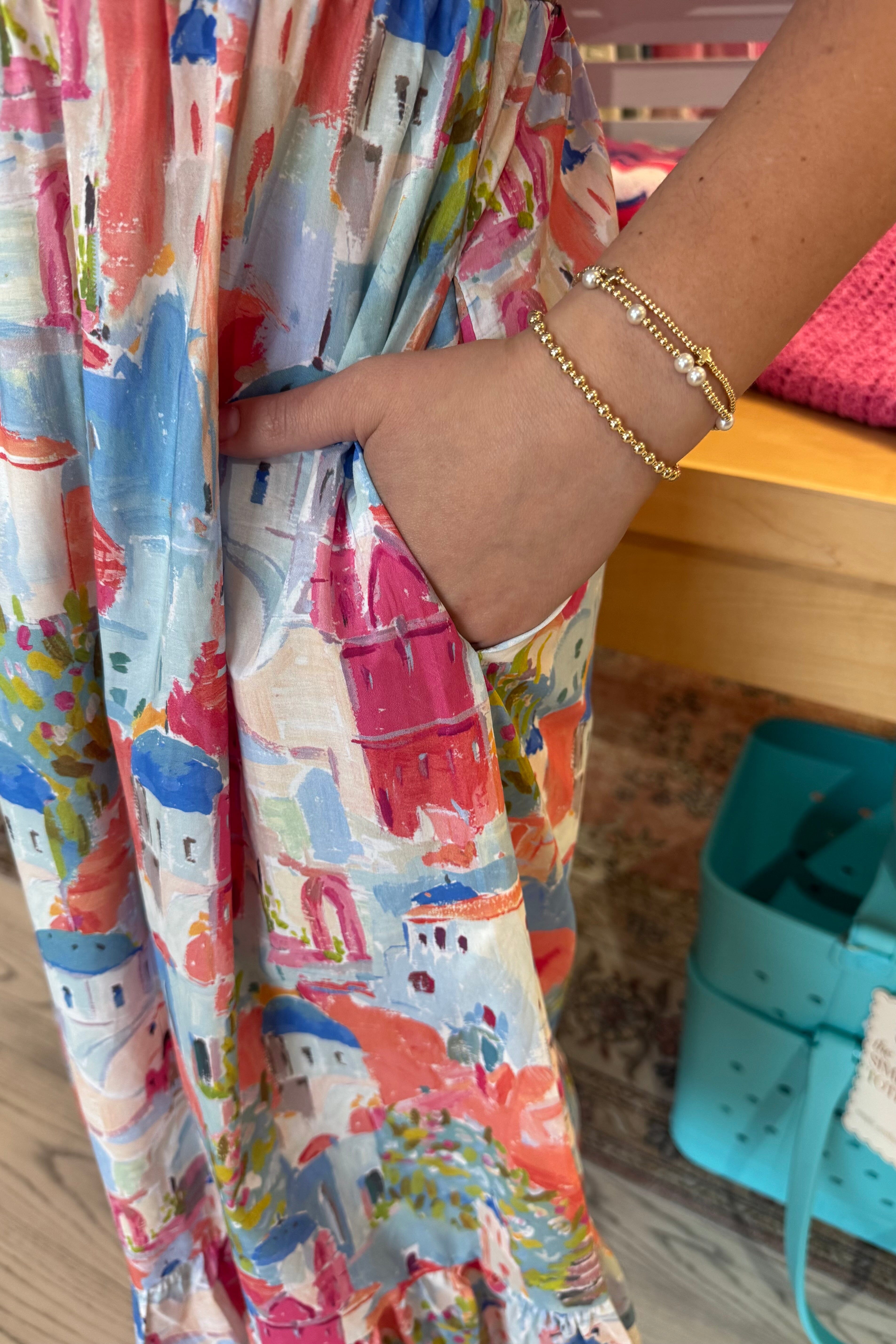 Short Balloon Sleeve Midi Dress DRESS DAVI&DANI