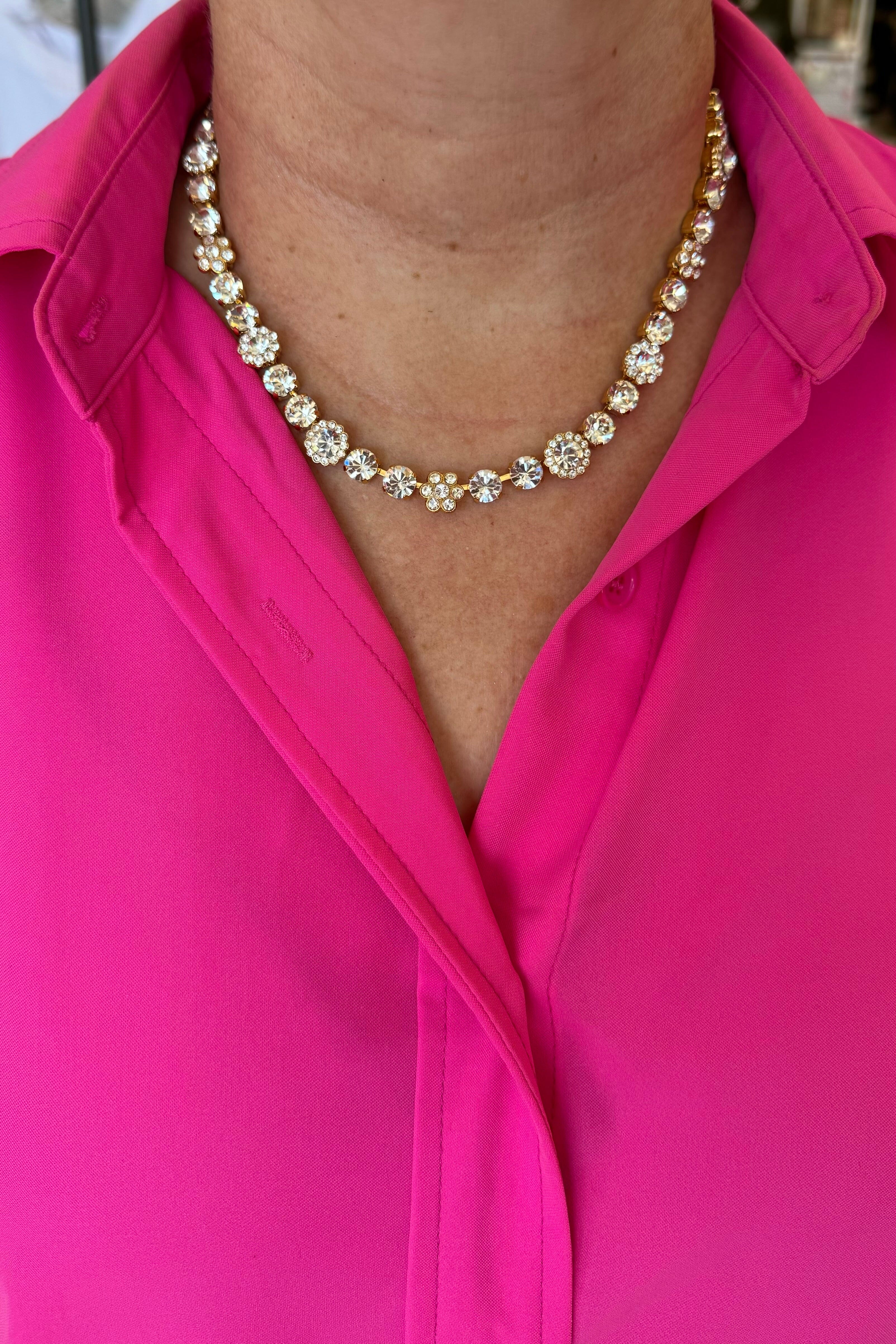 Medium Blossom Necklace in "On a Clear Day" BETTERBRANDJEWELRY Mariana