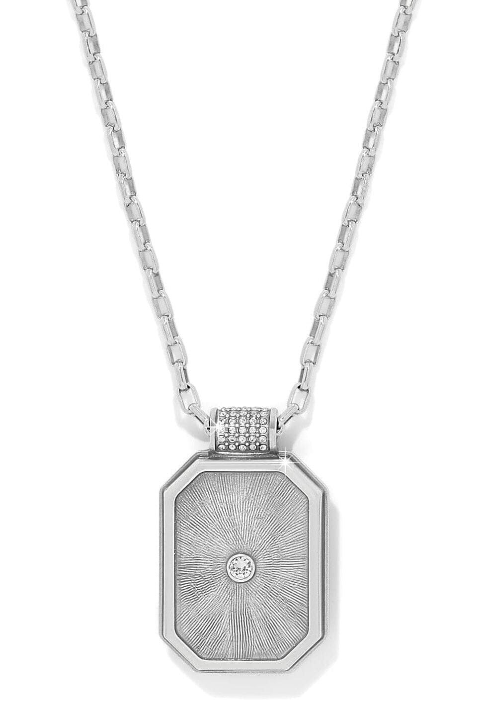 Meridian Aurora 67 Necklace - Silver-Amethyst BJEWELRY Brighton Collectables