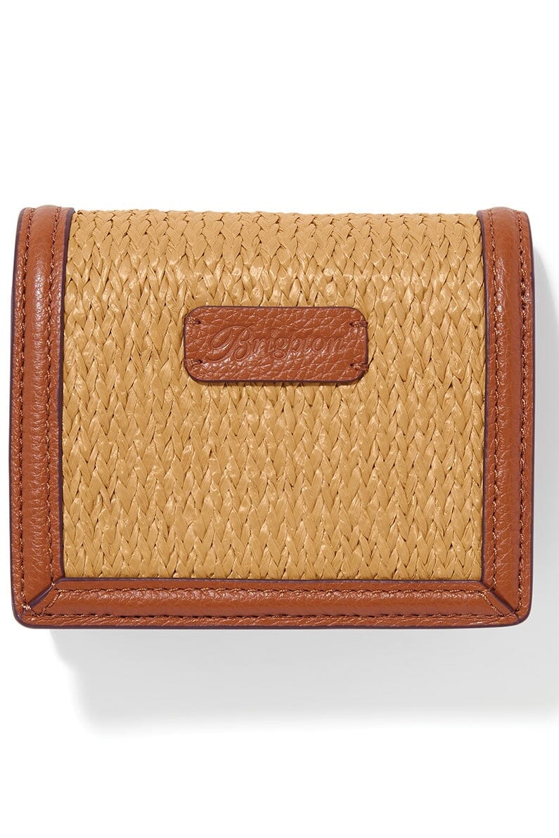 Everbloom Straw Small Wallet BWALLETS Brighton Collectables