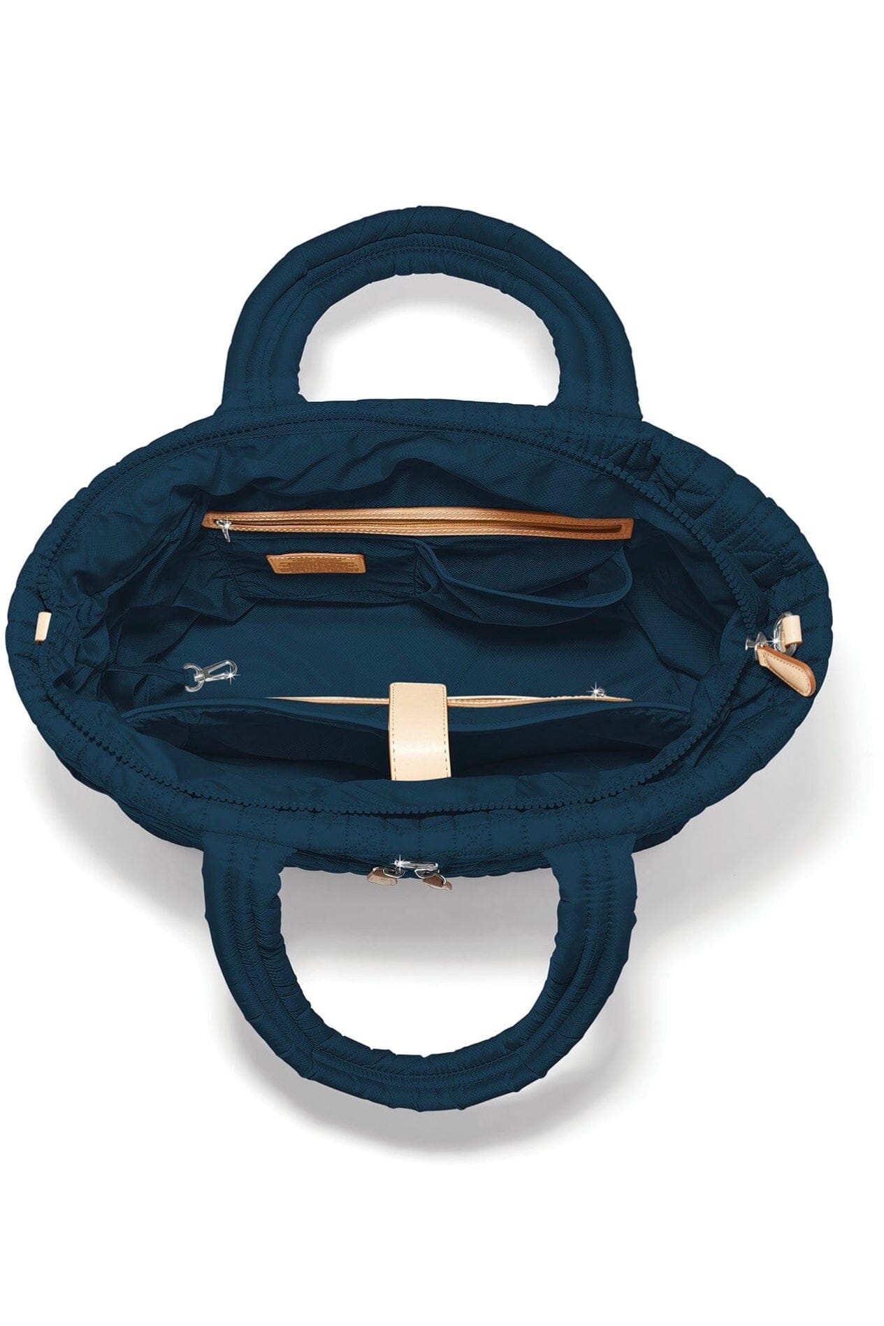 Navy Amara Large Tote BHANDBAGS Brighton Collectables