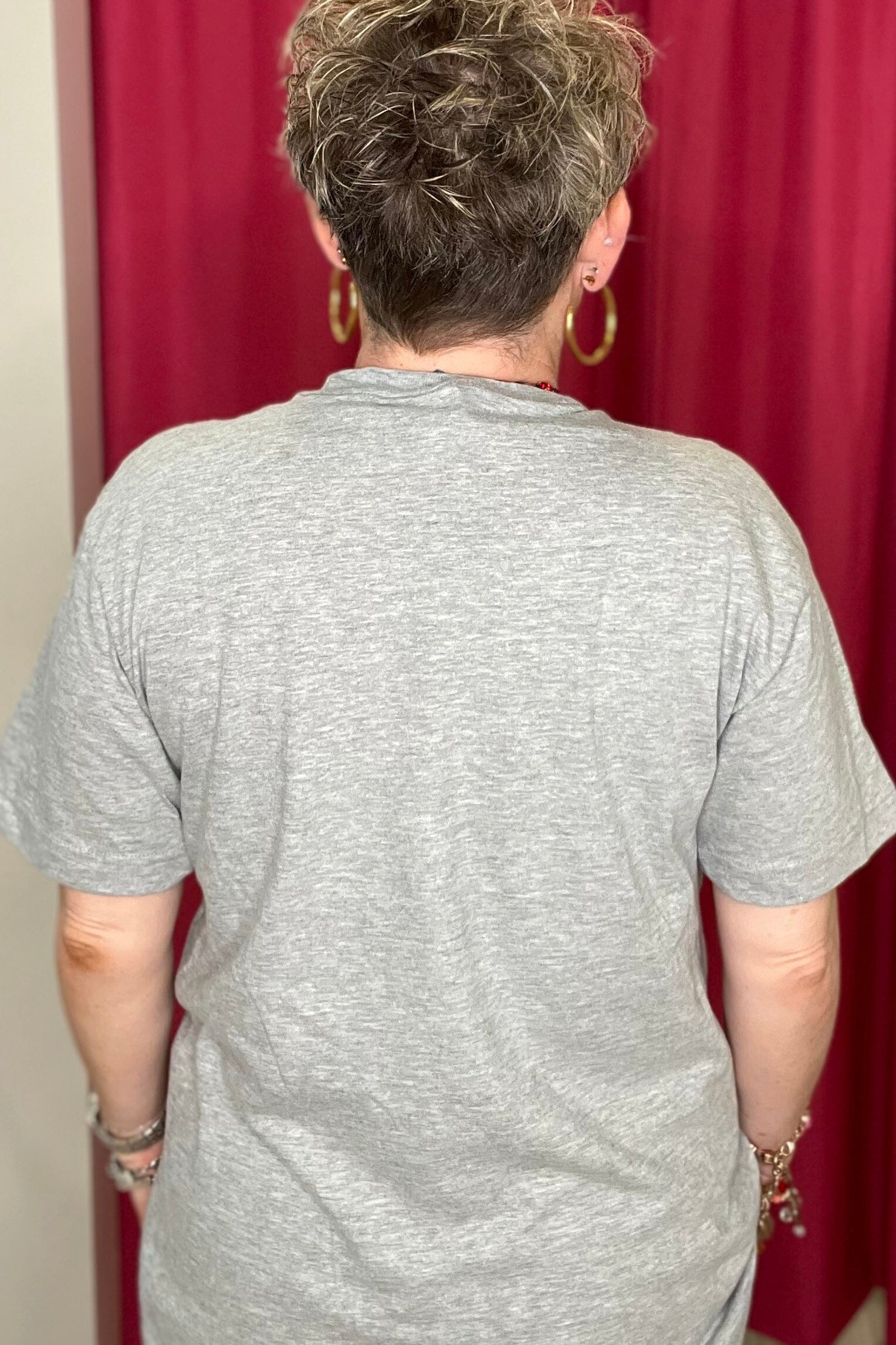 Touchdown Season T-Shirt MISSY BASIC KNIT P&PD