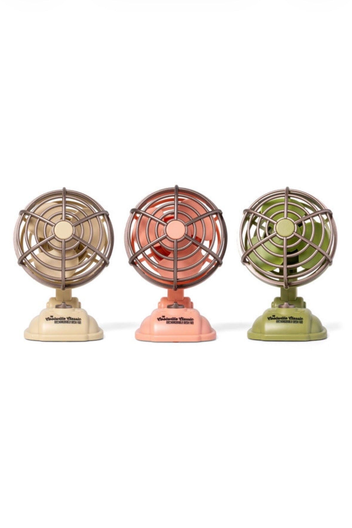 Olive Rechargable Desk Fan GIFT/OTHER DMMERCHANDISING