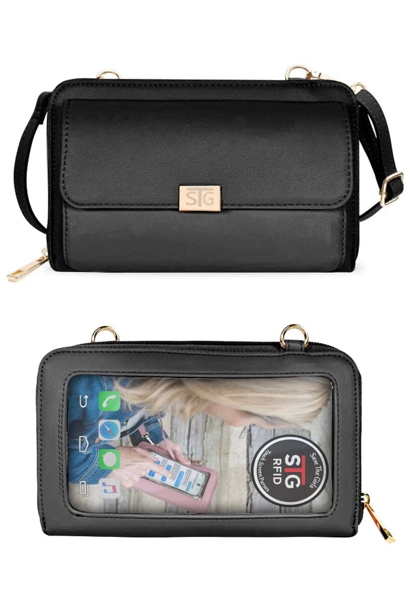 Captiva Purse HANDBAGS SAVE THE GIRLS BLK