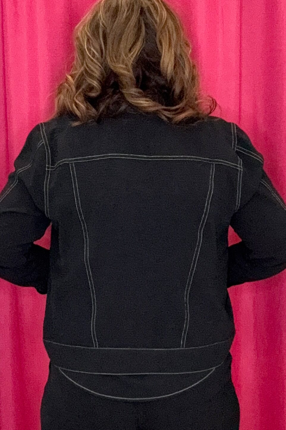 Button Down Jacket w/Pockets OUTFIT COMPLETER KEREN HART