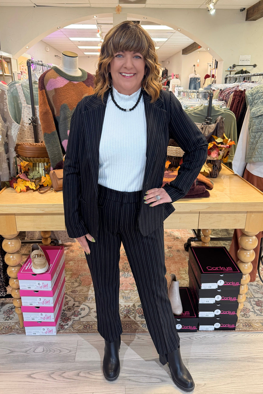 Holly Welt Pocket Trouser 28" Inseam BOTTOMS LIVERPOOL