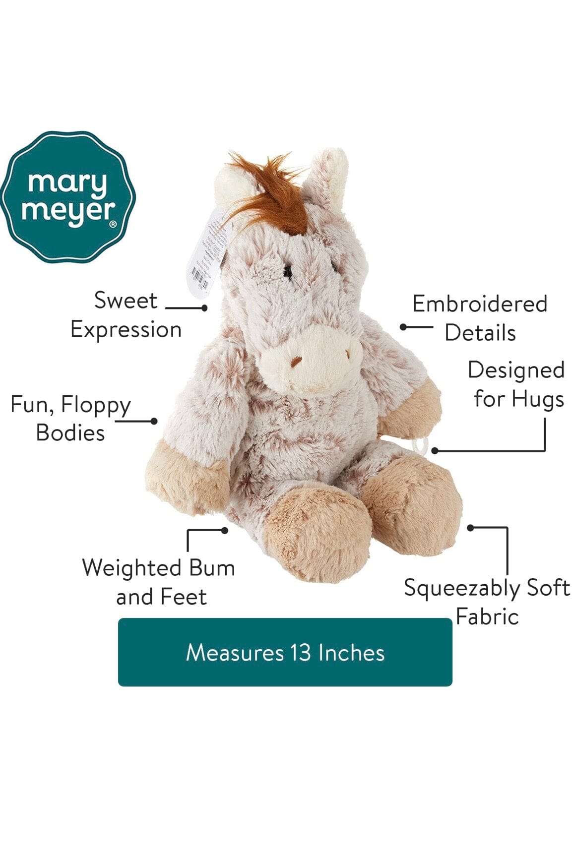Marshmallow Happy Horse GIFT/OTHER:~~Unassigned~~ MARY MEYER