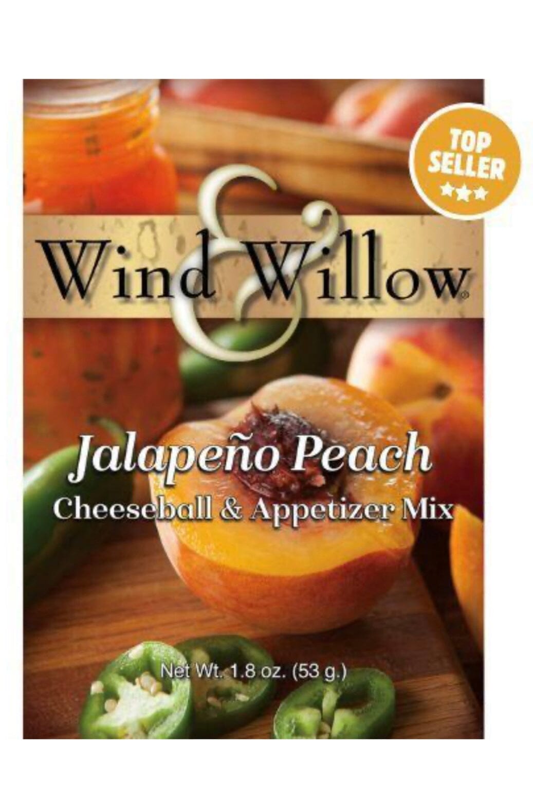 Cheeseball GIFT/OTHER WIND & WILLOW PEACHJALAPENO