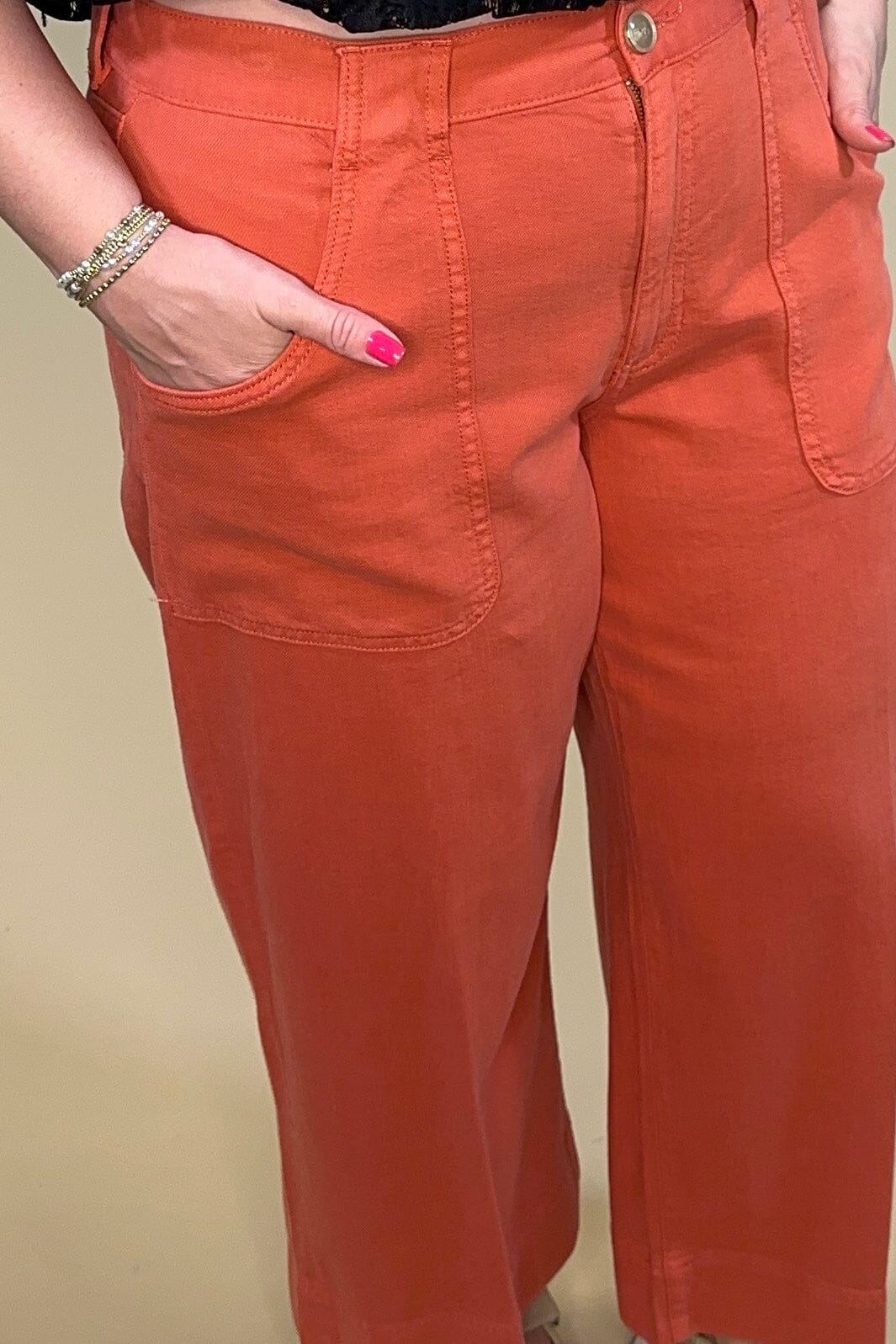 Stride Cargo Wide Leg Crop 26" Inseam BOTTOMS LIVERPOOL