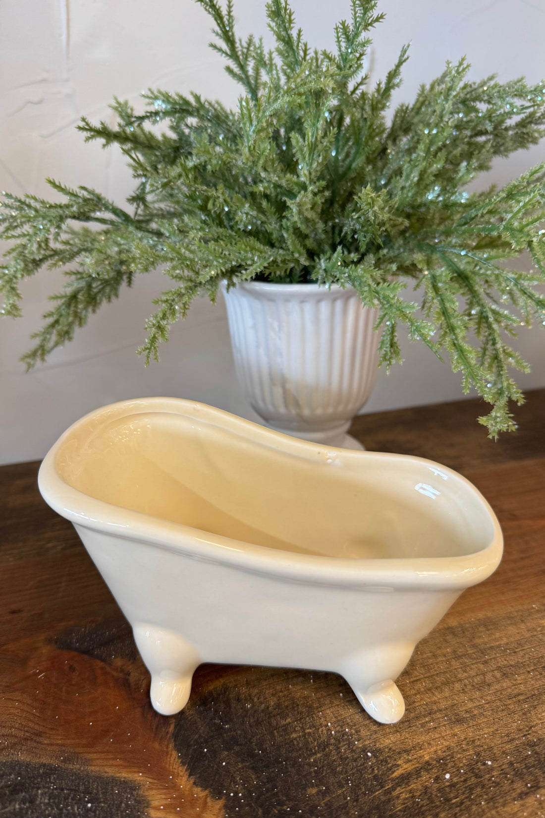 Ceramic Bathtub GIFT/OTHER HAZEL MAZEL CREAM