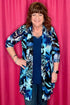 Printed Mesh Cardigan OUTFIT COMPLETER CREATION