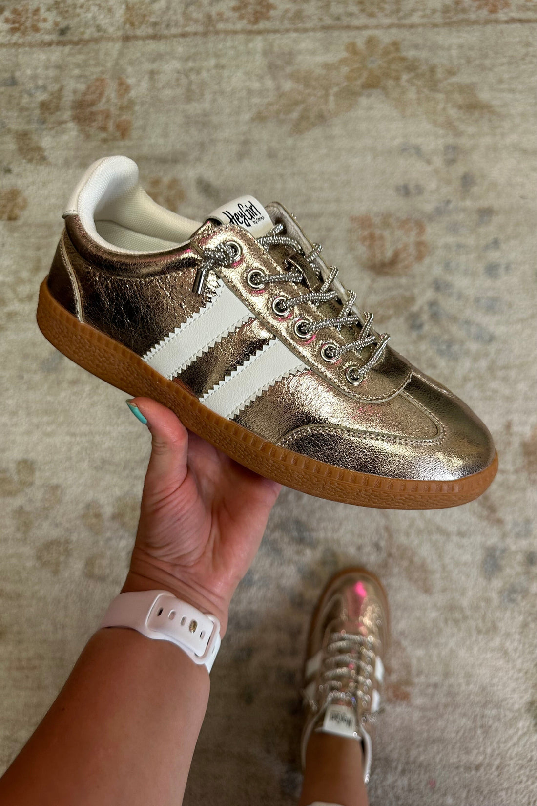 Head Up Shoe - Gold SHOES CORKYS