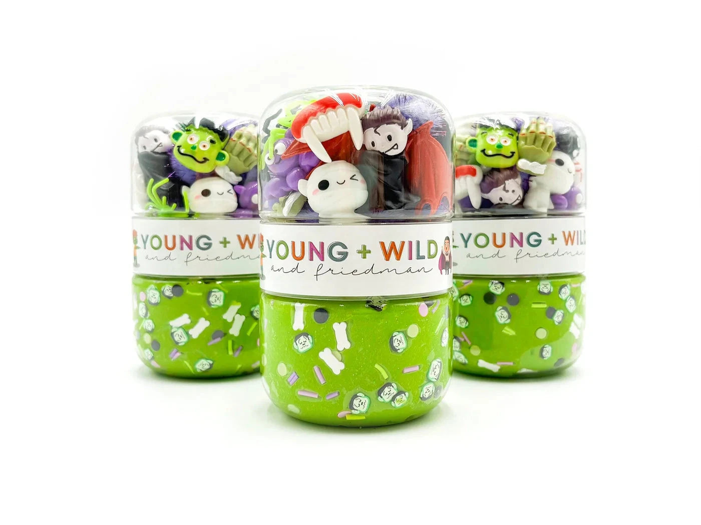 Grab & Go Dough Jar GIFT/OTHER YOUNG + WILD & FRIEDMAN HALLOWEEN