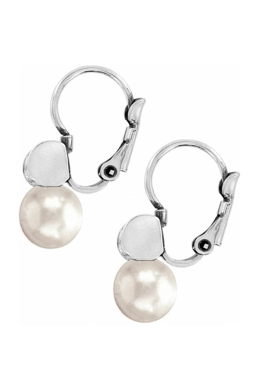 Meridian Petite Pearl Leverback Earrings BJEWELRY Brighton Collectables