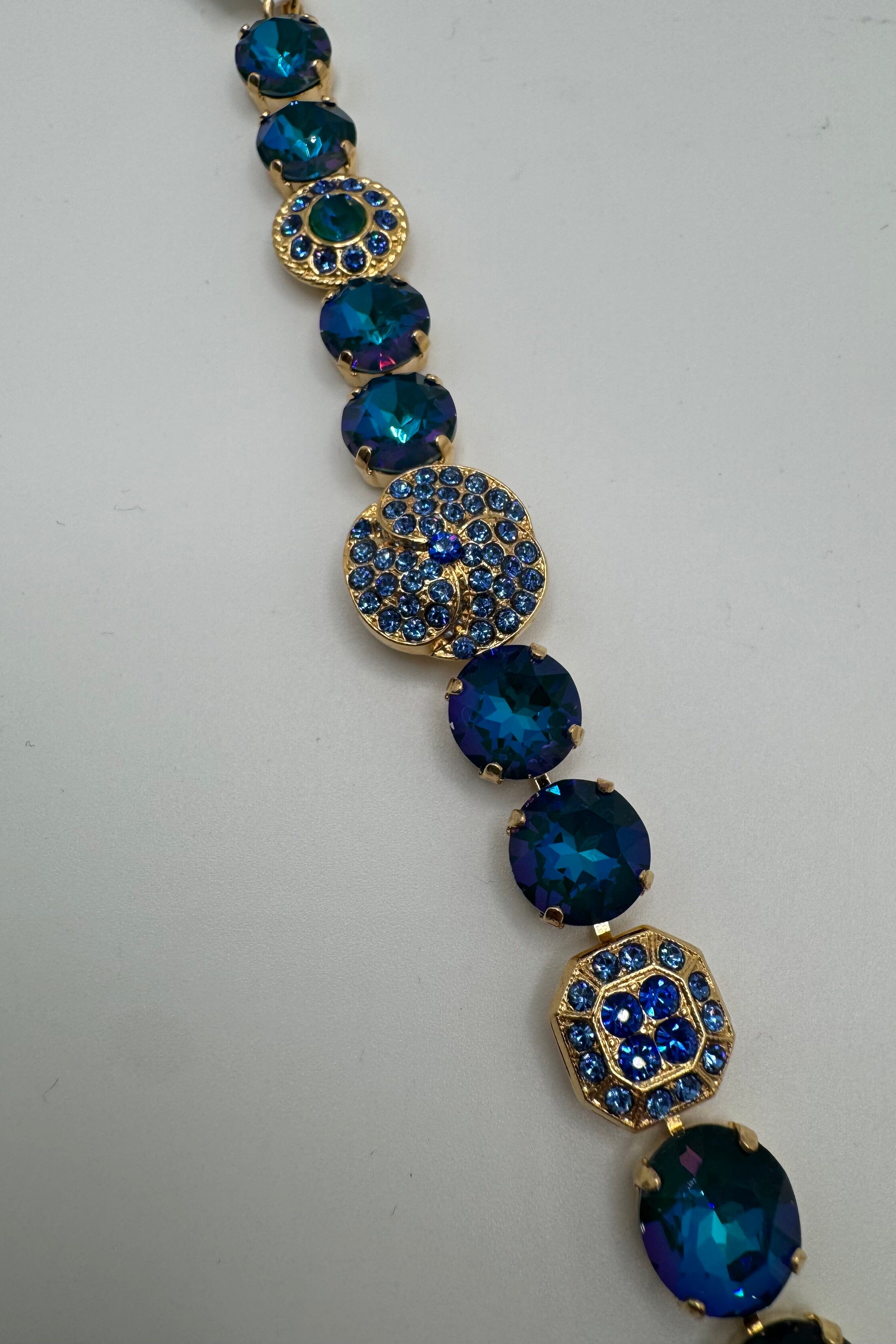 Large Rivoli Bracelet in "Capri Blue" BETTERBRANDJEWELRY Mariana