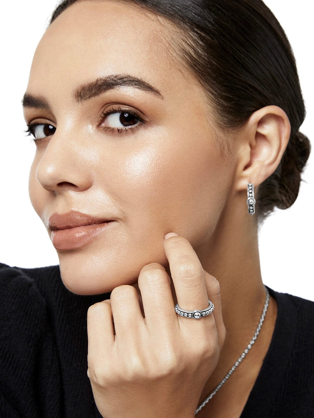 Pretty Tough Hoop Earrings