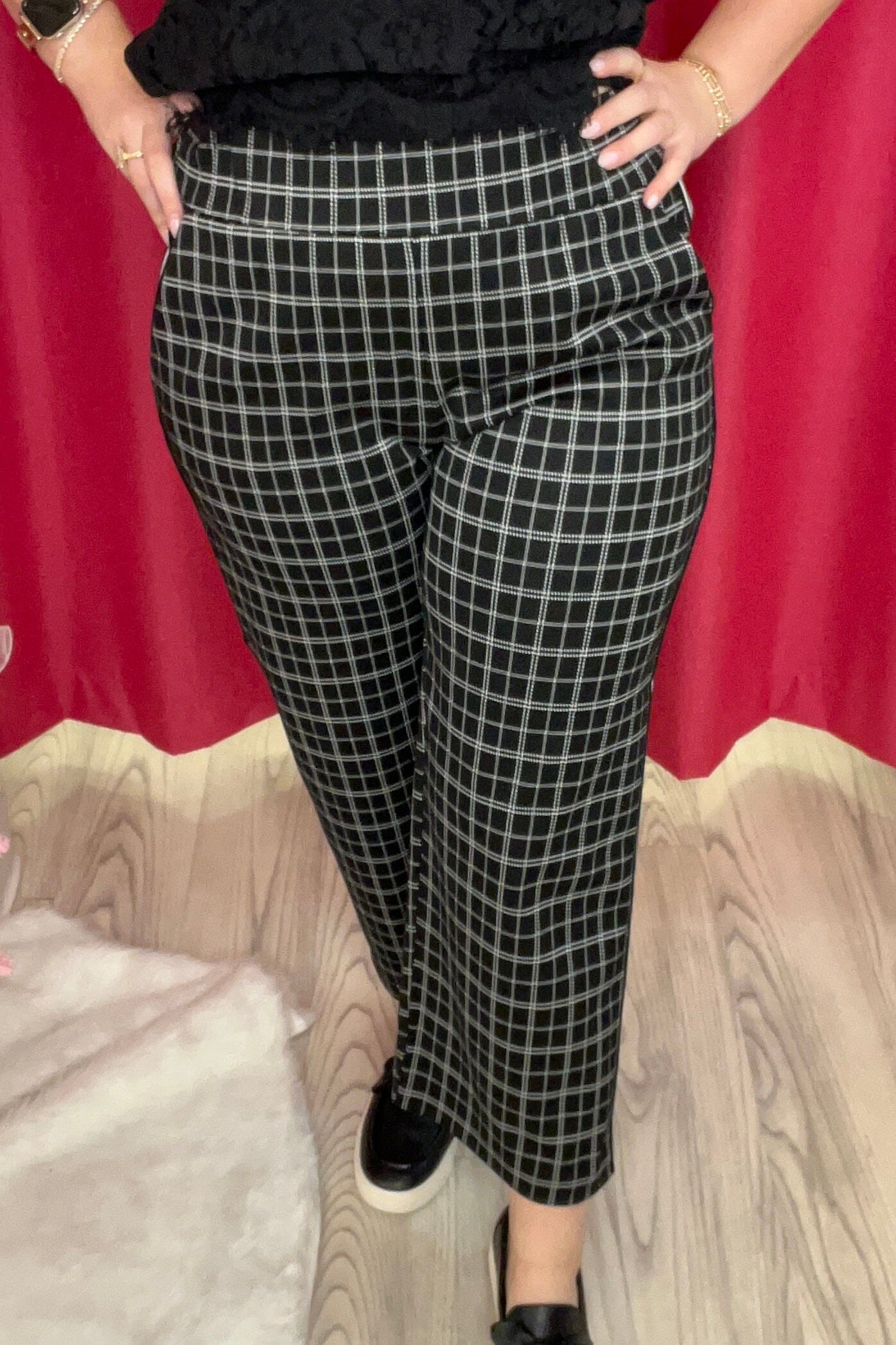 Mabel Pull-On Crop Stovepipe w/Side Stripe BOTTOMS LIVERPOOL
