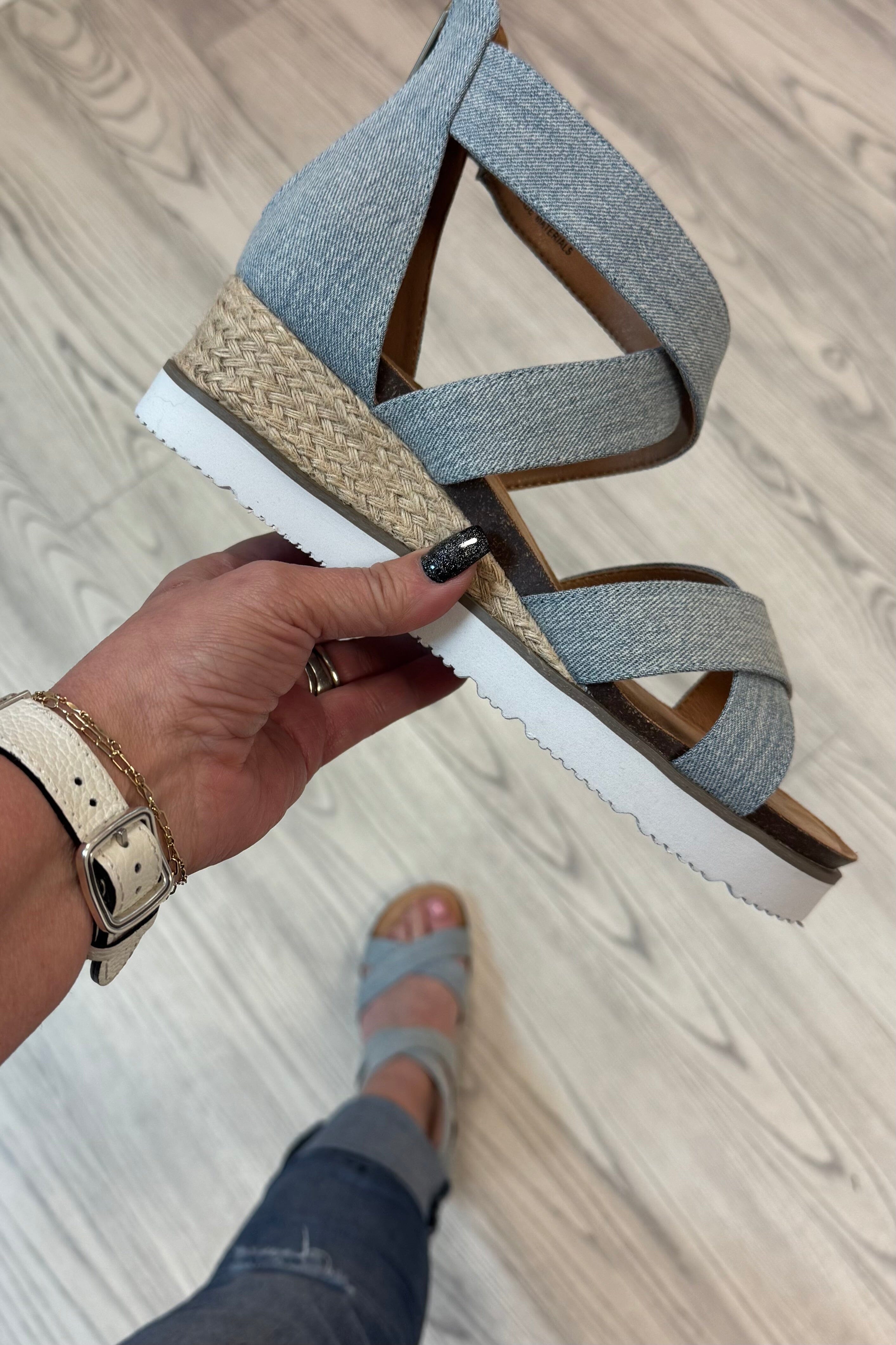 Double Dutch Shoes SHOES CORKYS BLUEDENIM 7