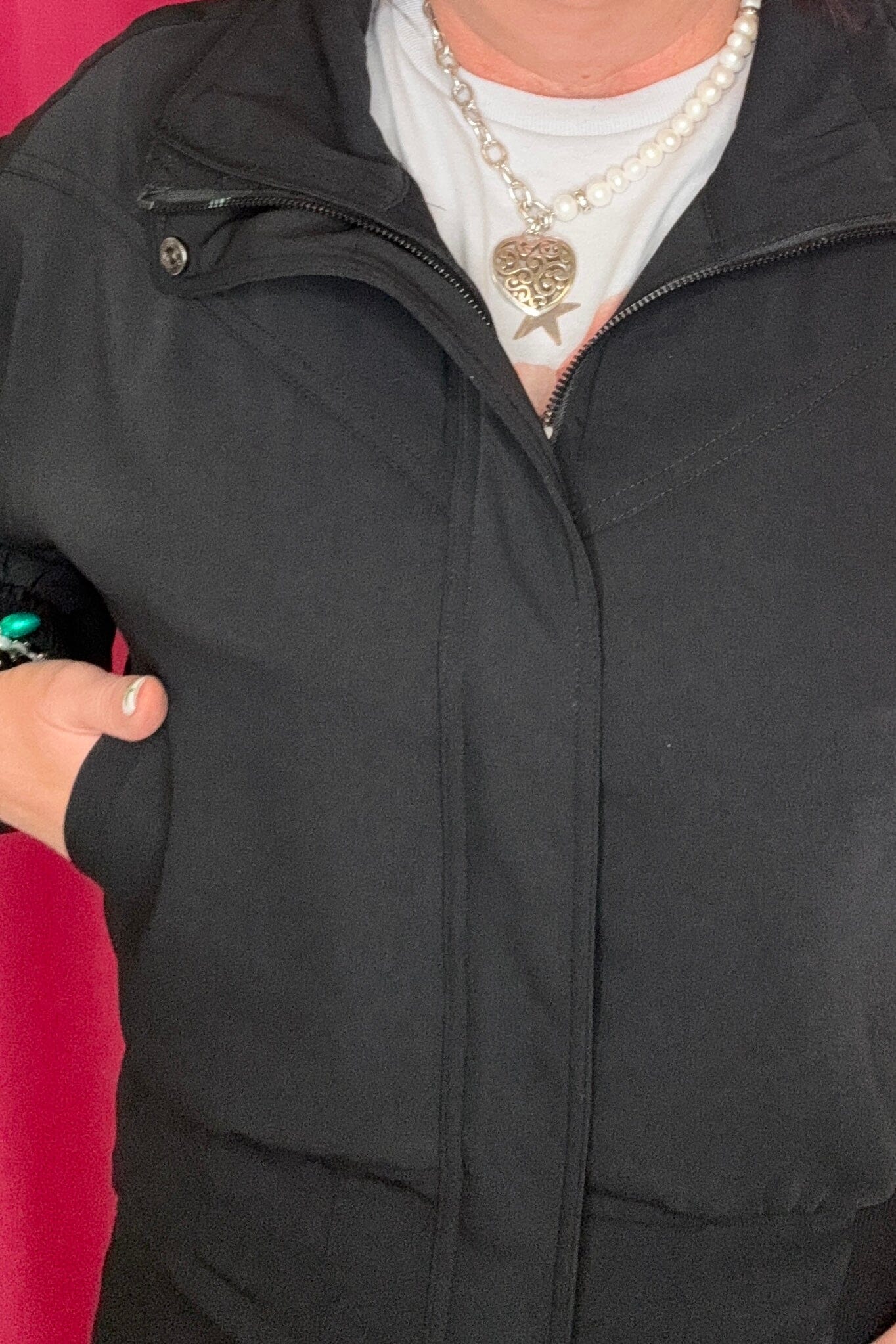 Zip Up Dolman Jacket OUTFIT COMPLETER LIVERPOOL