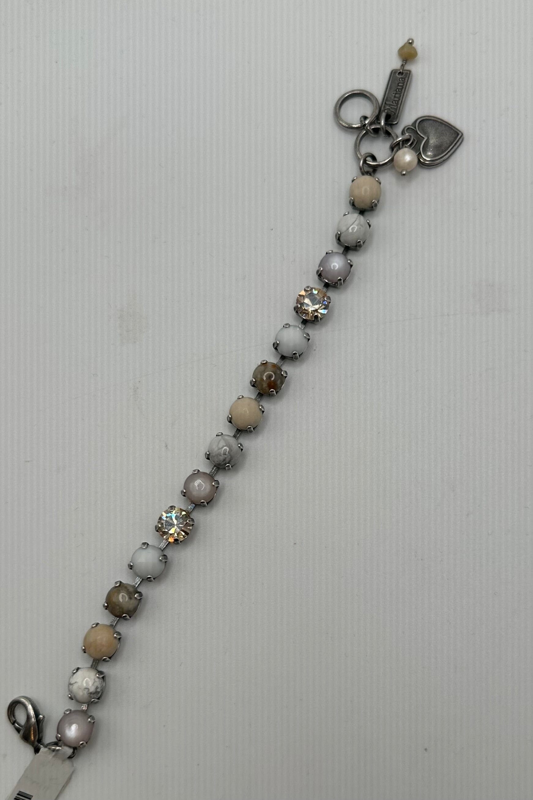 Medium Everyday Bracelet in "Sahara" - Silver Plated BETTERBRANDJEWELRY MICHALSMARIANA